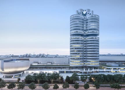 Centrála BMW