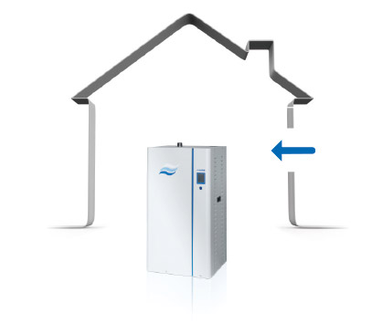 Condair GS vnitřní instalace