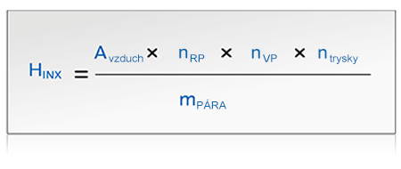 výpočet index homogenity